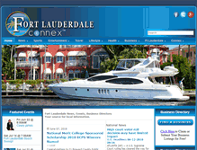 Tablet Screenshot of fortlauderdaleconnex.com